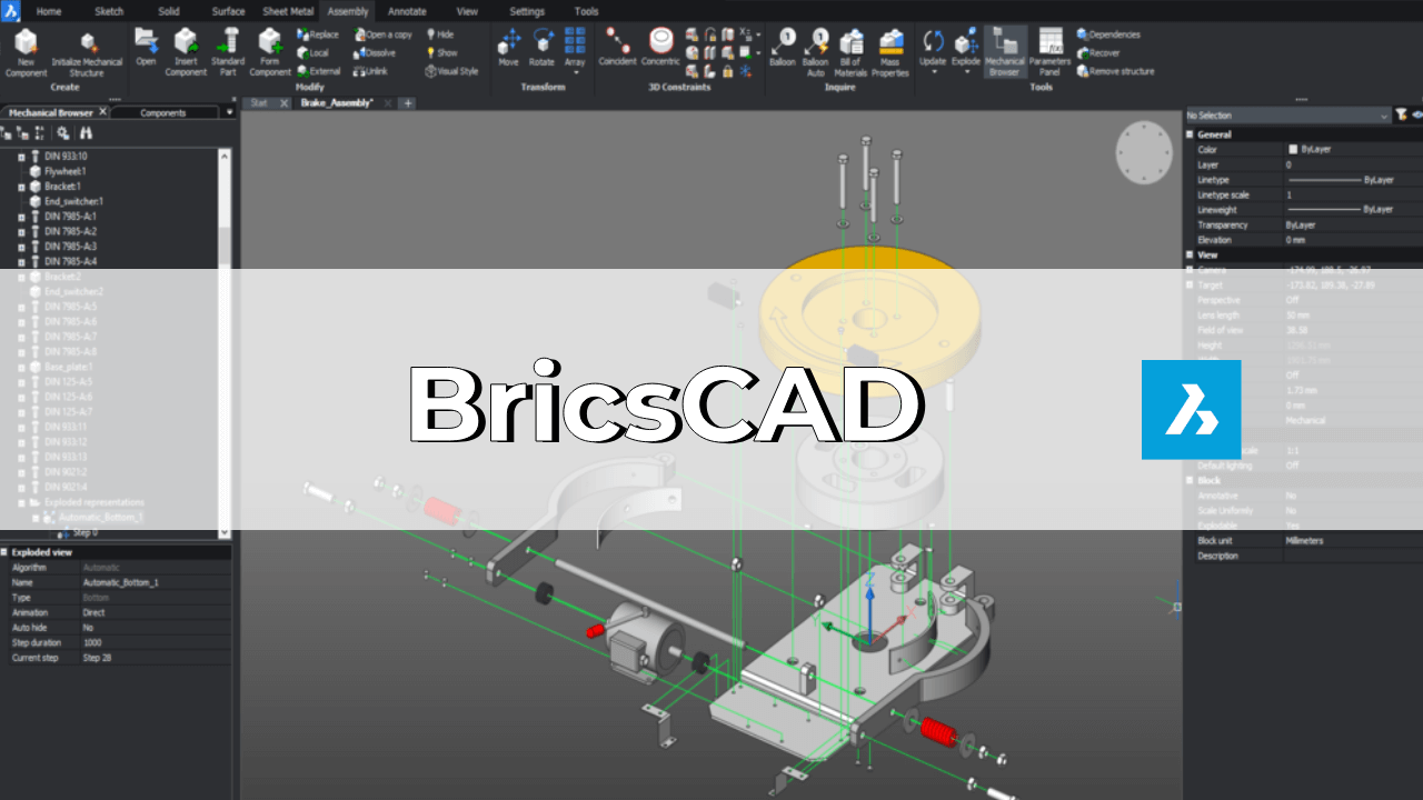 Formations BricsCAD